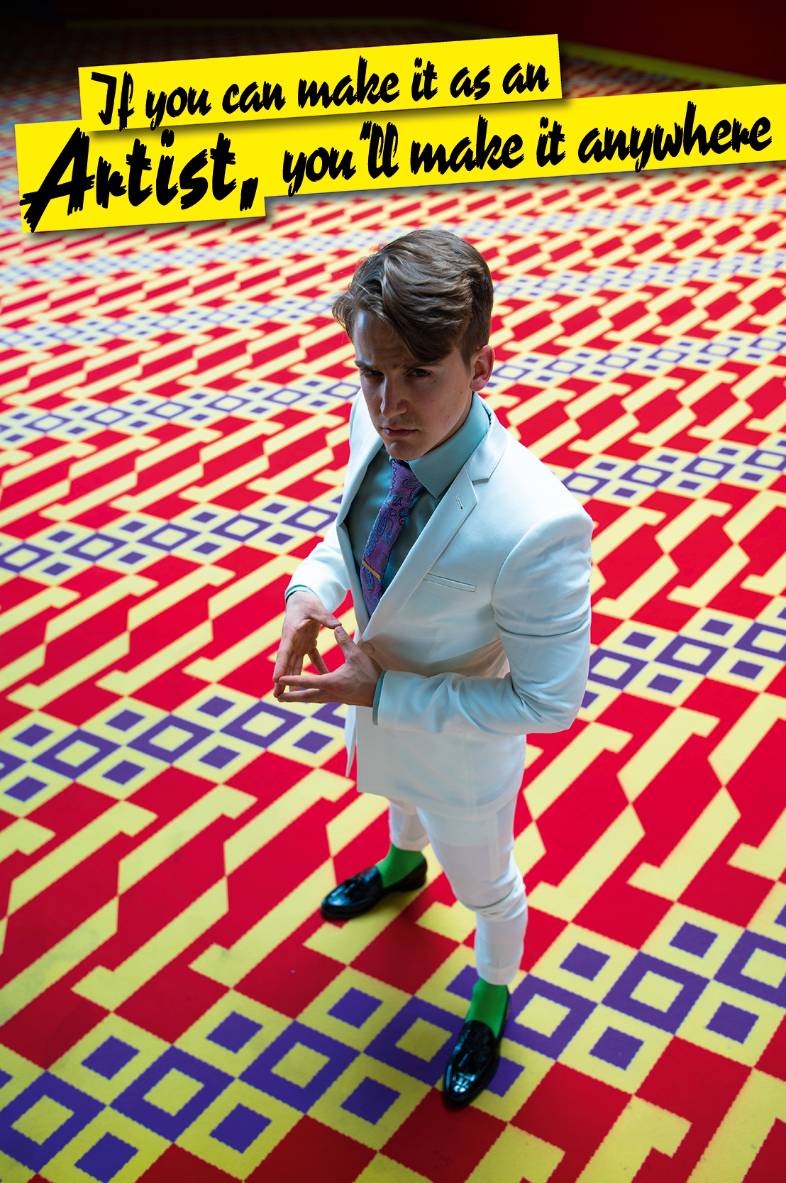 »If you can make it as an Artist, you’ll make it anywhere« (2018), Digitalfotografie