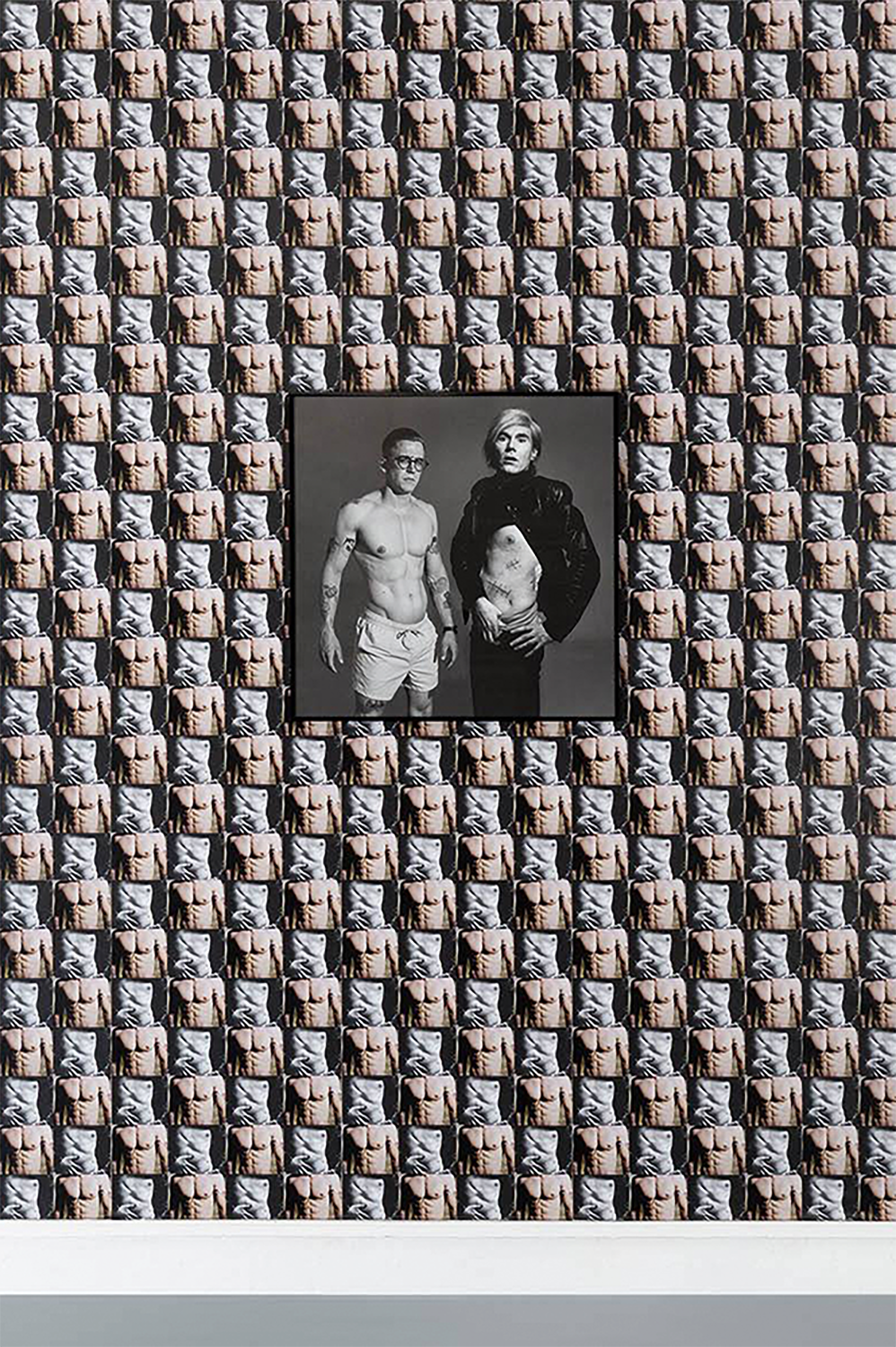 »Andy & Me« (2018), Wandinstallation